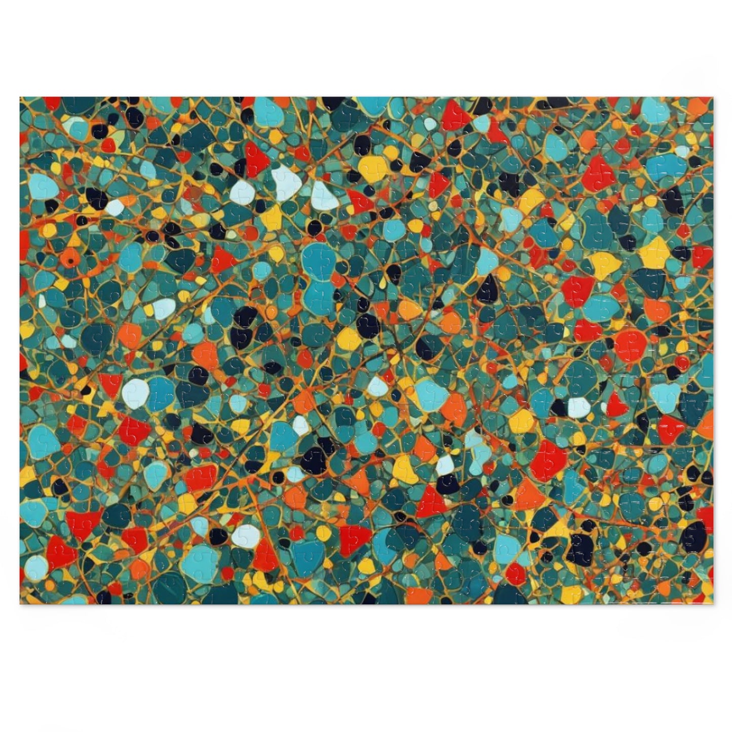 Jigsaw Puzzle with Tin