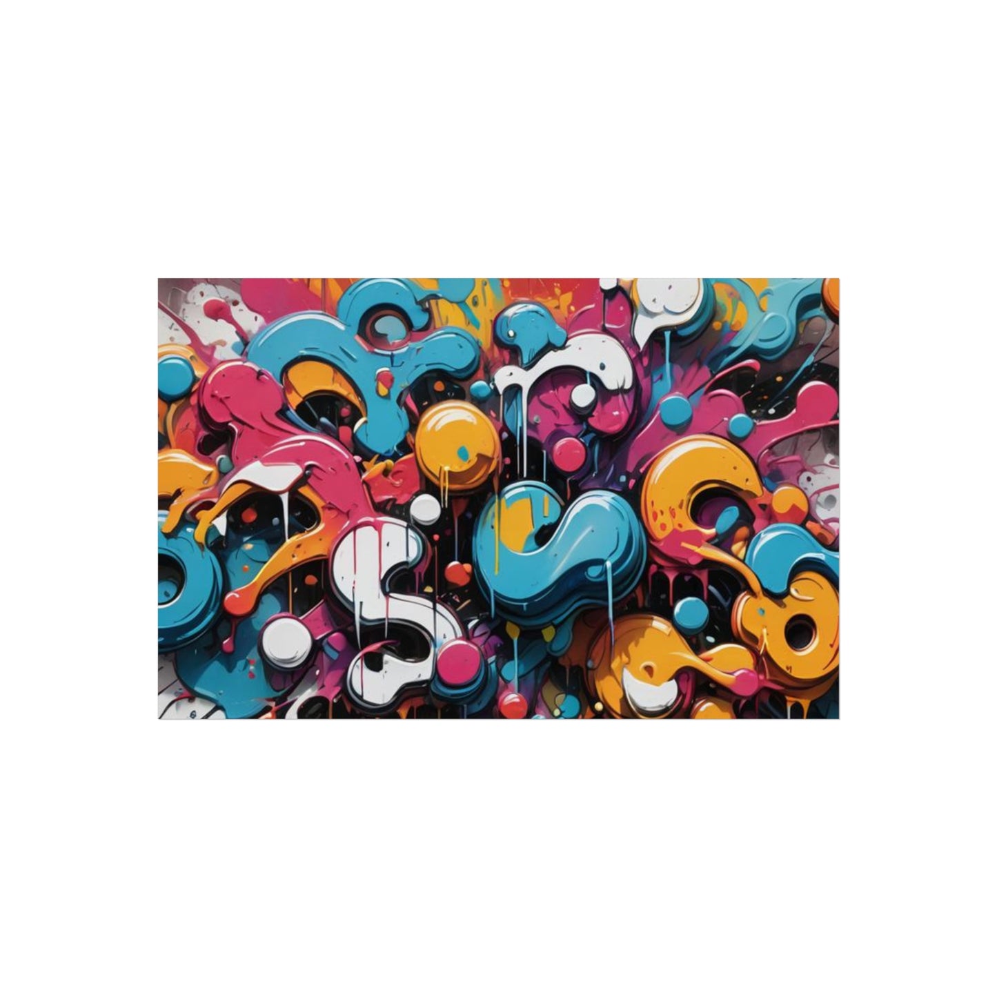 Street  Abstract Glicée Poster various sizes.