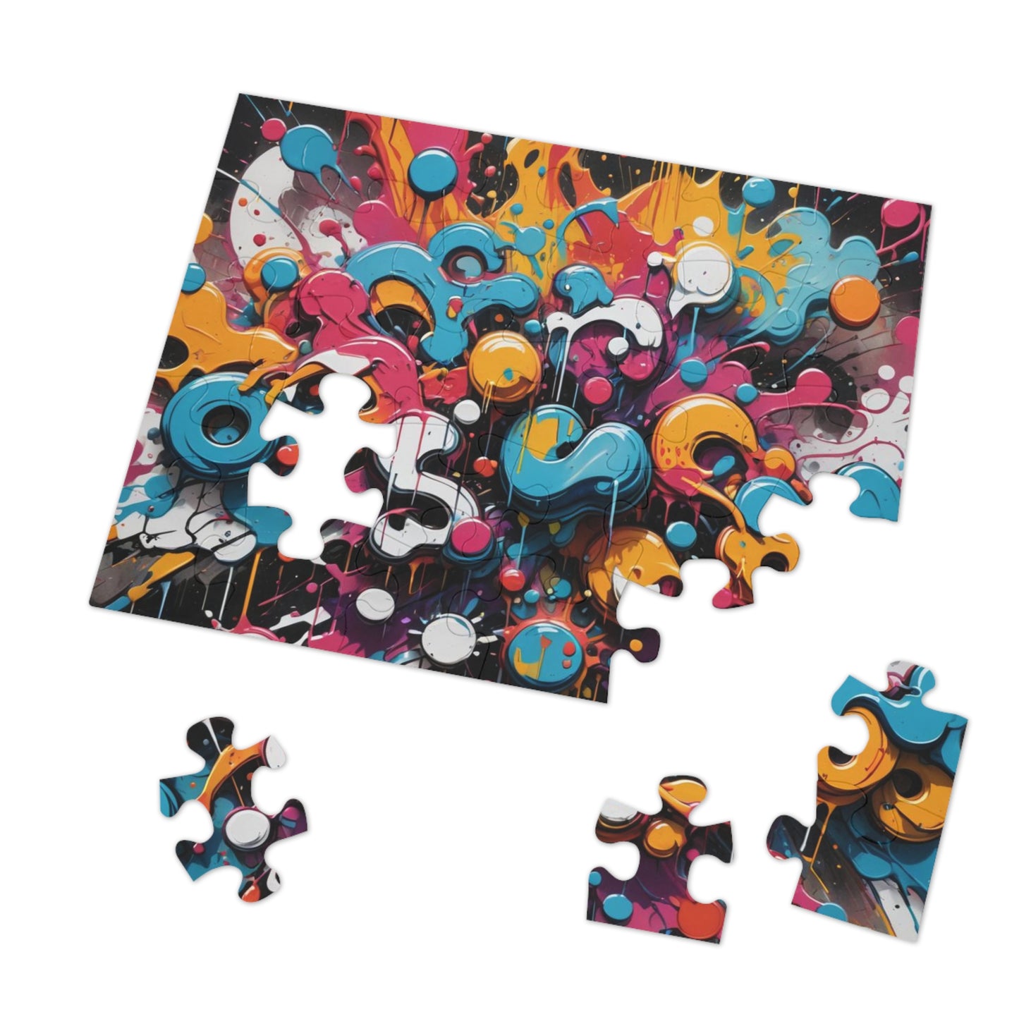 Street  Abstract  Puzzle with Tin