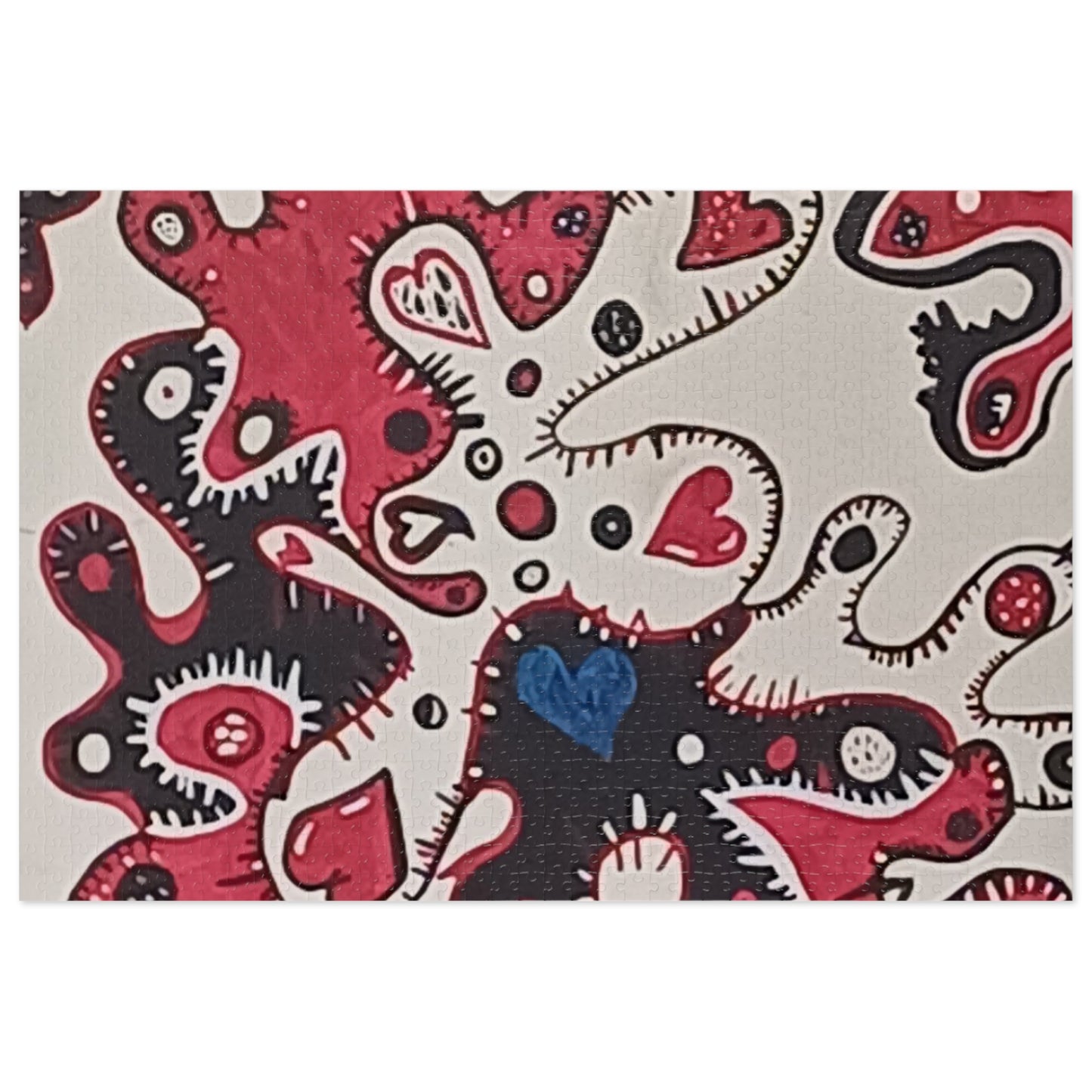 Lots Of Hearts  Puzzle with Tin 30 - 2000 pieces