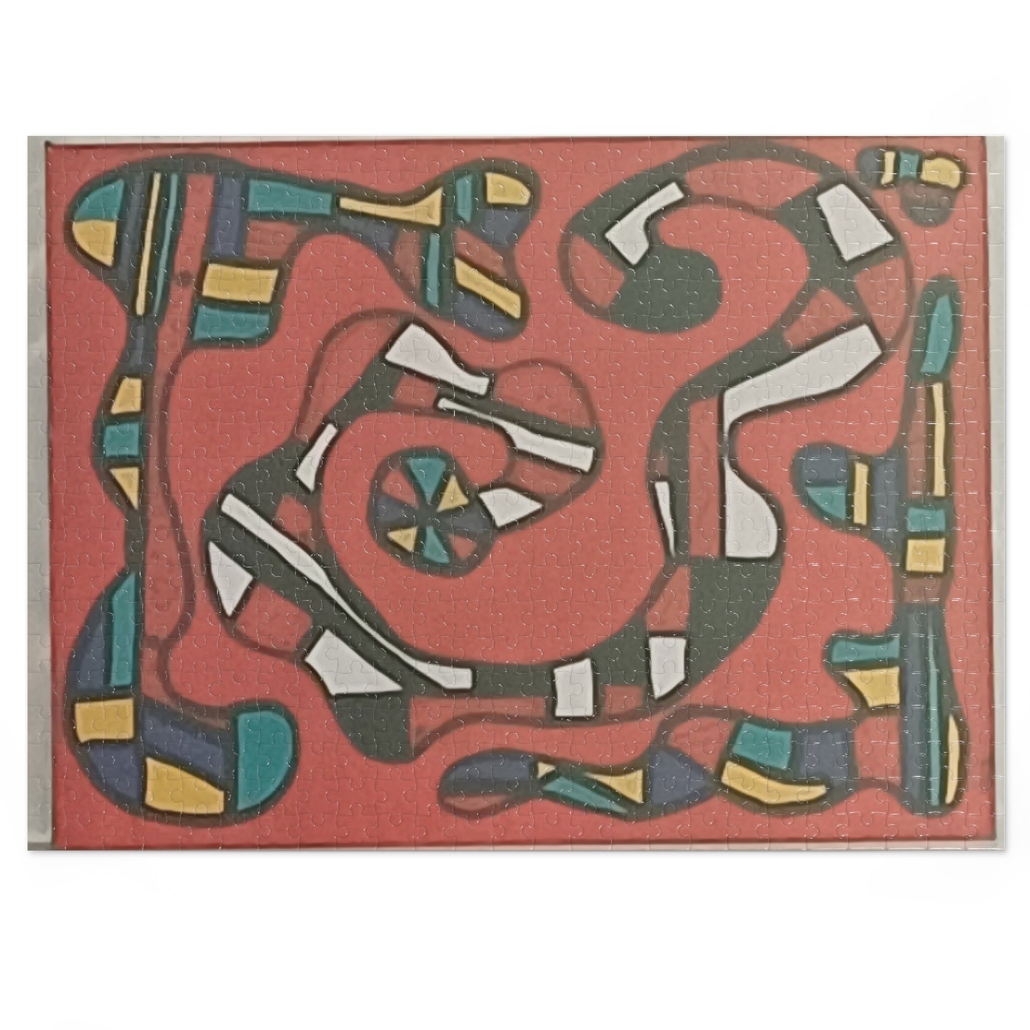 Snake Escapes Jigsaw Puzzle 30-2000 pieces.