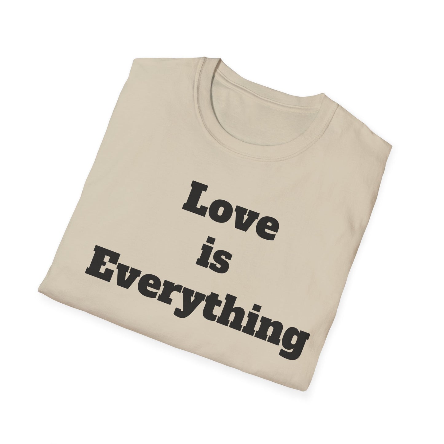 Love is Everything Unisex Softstyle T-Shirt, Casual Wear, Friendship Gift, [...]