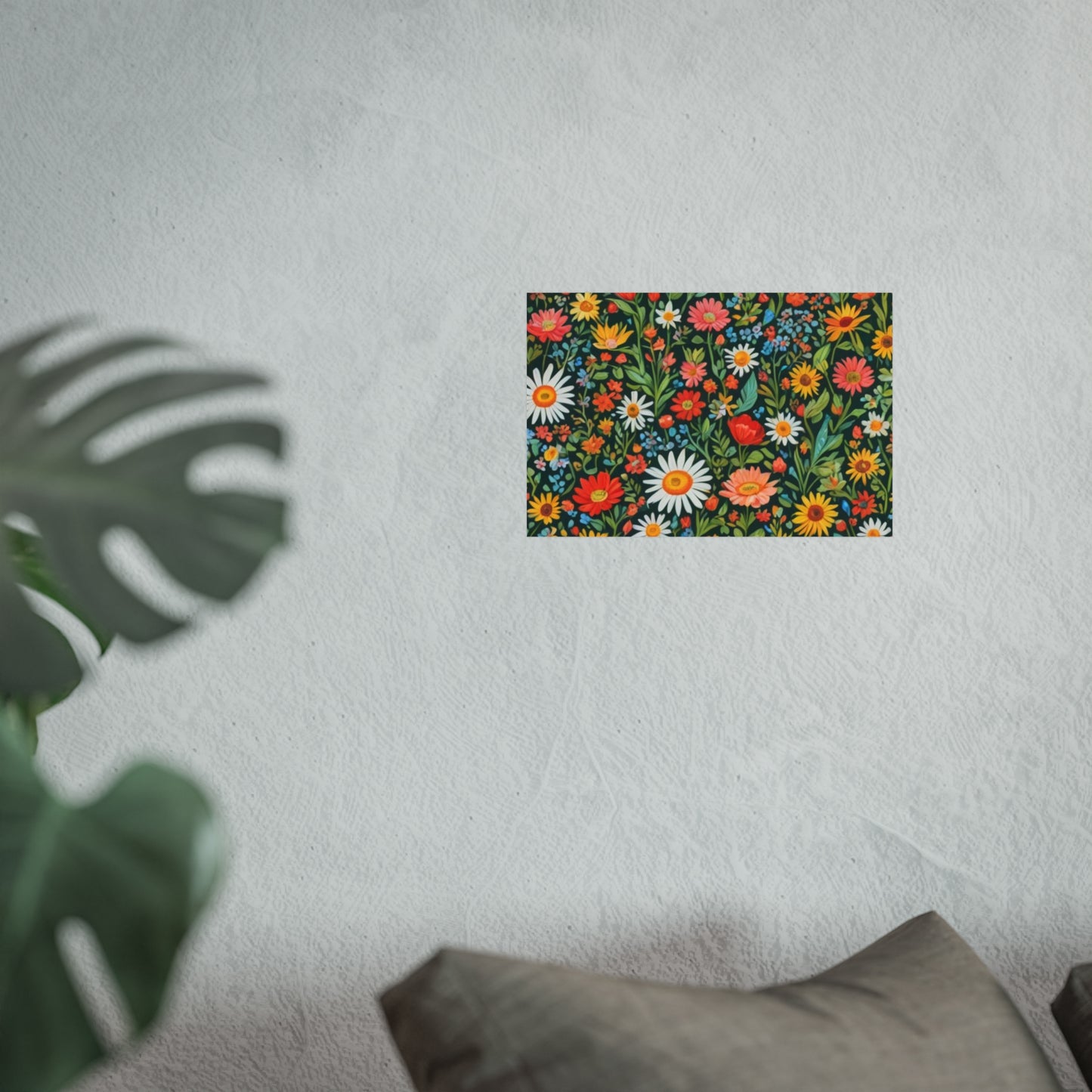 Funky Flowers Glicée Posters