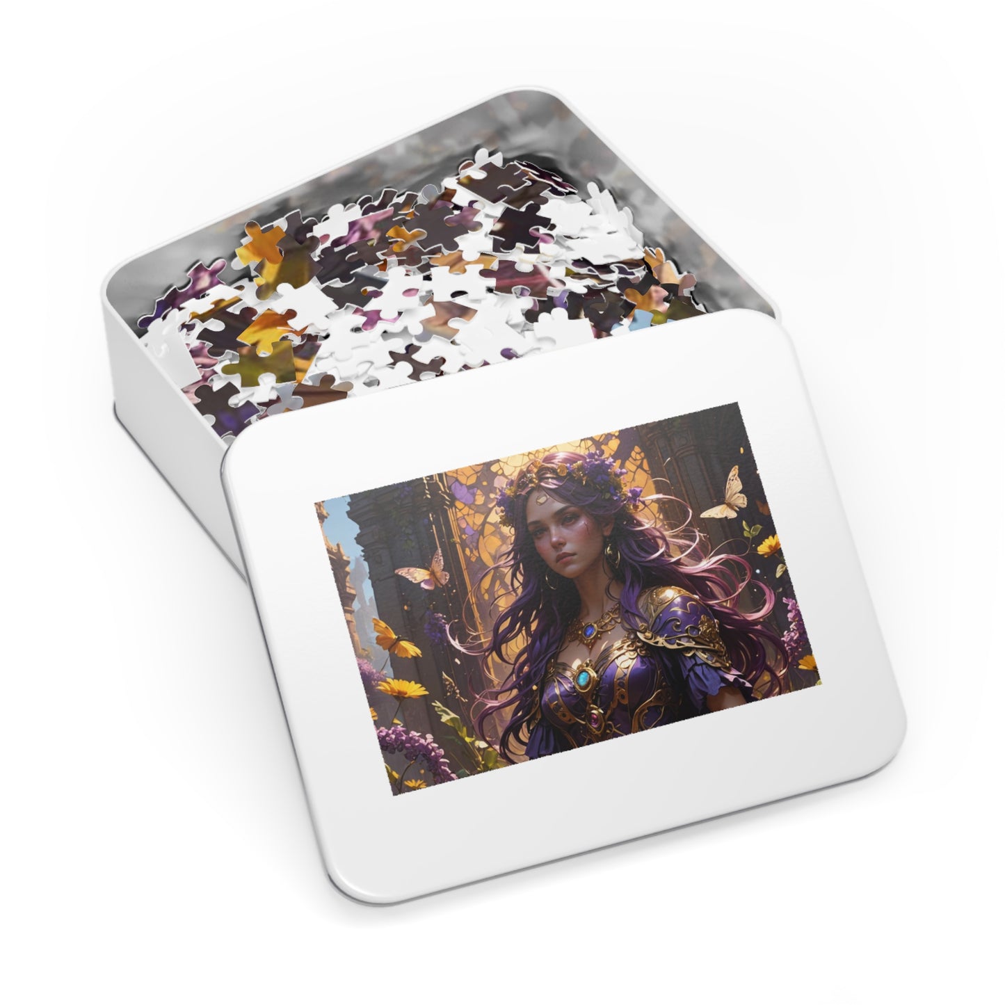 Enchanted Lady purple Puzzle