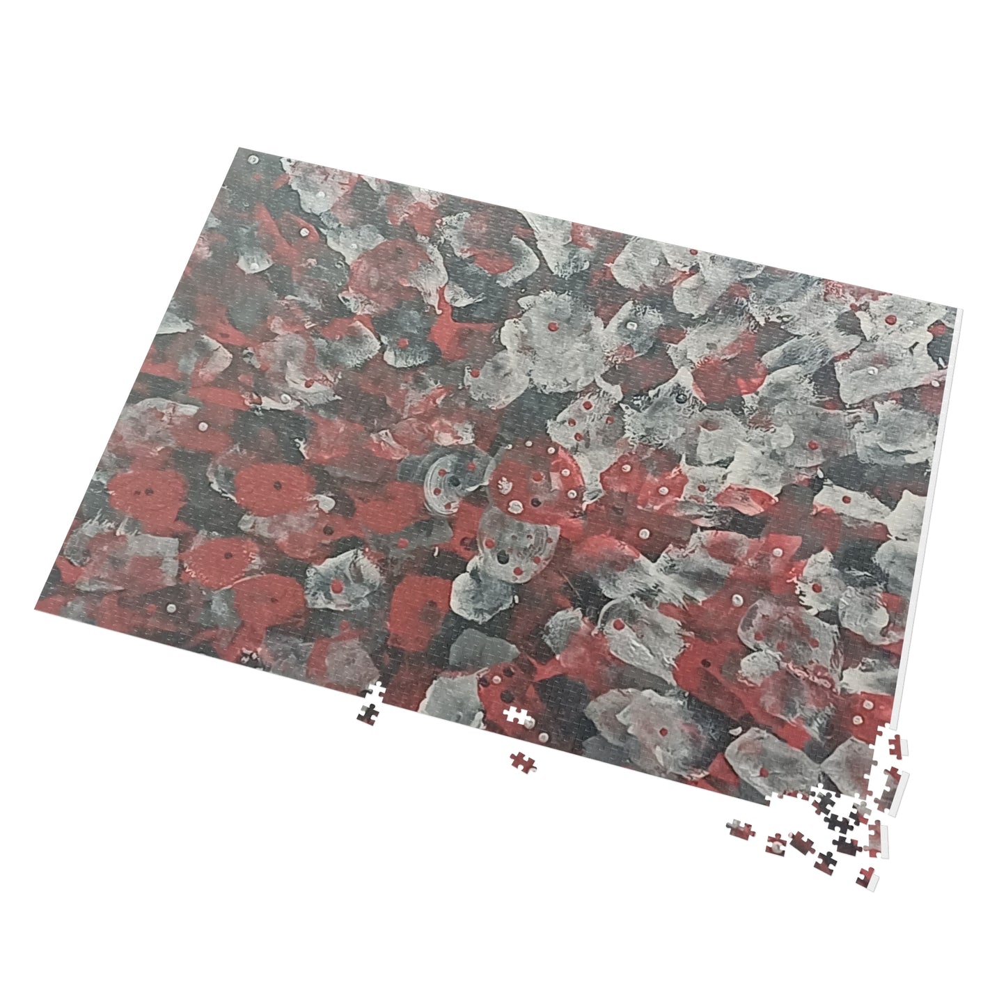 Red Blitz Jigsaw Puzzle 30-2000 pieces.
