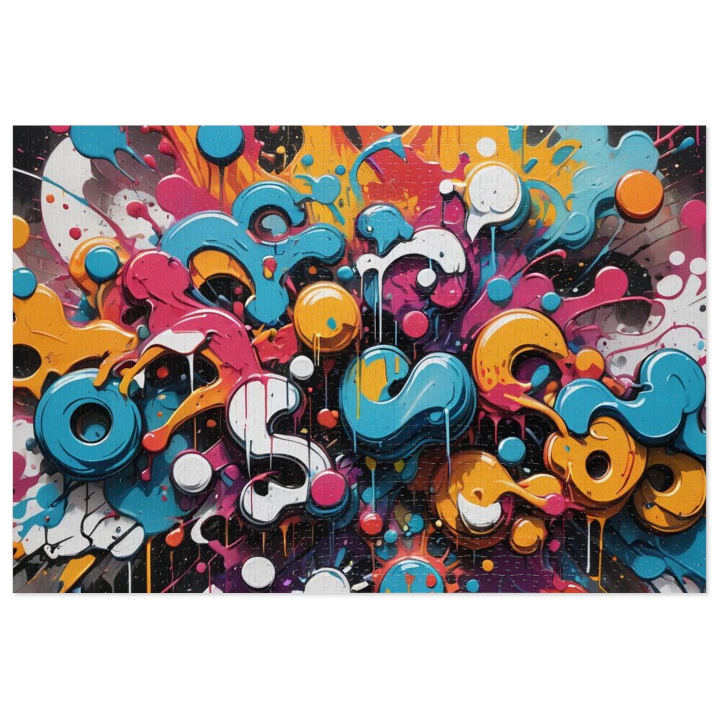 Street  Abstract  Puzzle with Tin