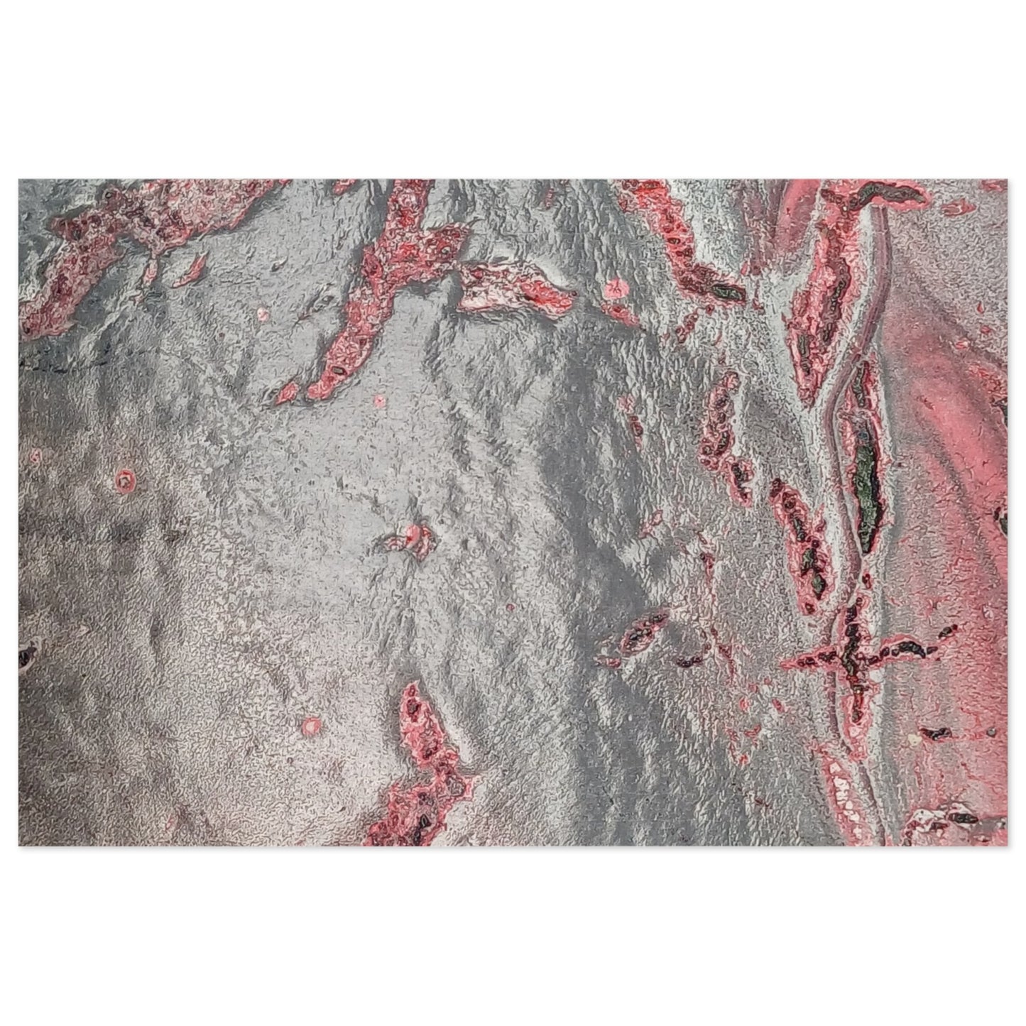 Grey Splash Jigsaw Puzzle with Tin, upto 2000 pieces.