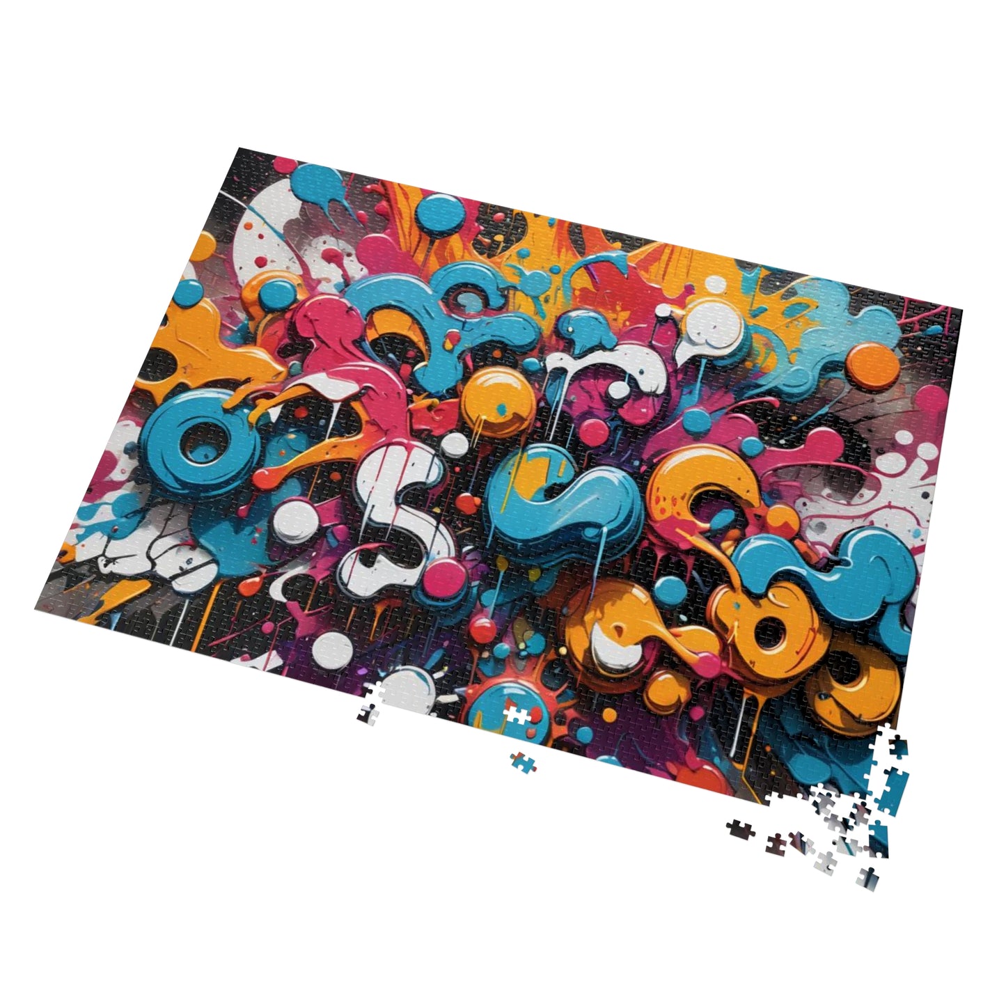 Street  Abstract  Puzzle with Tin