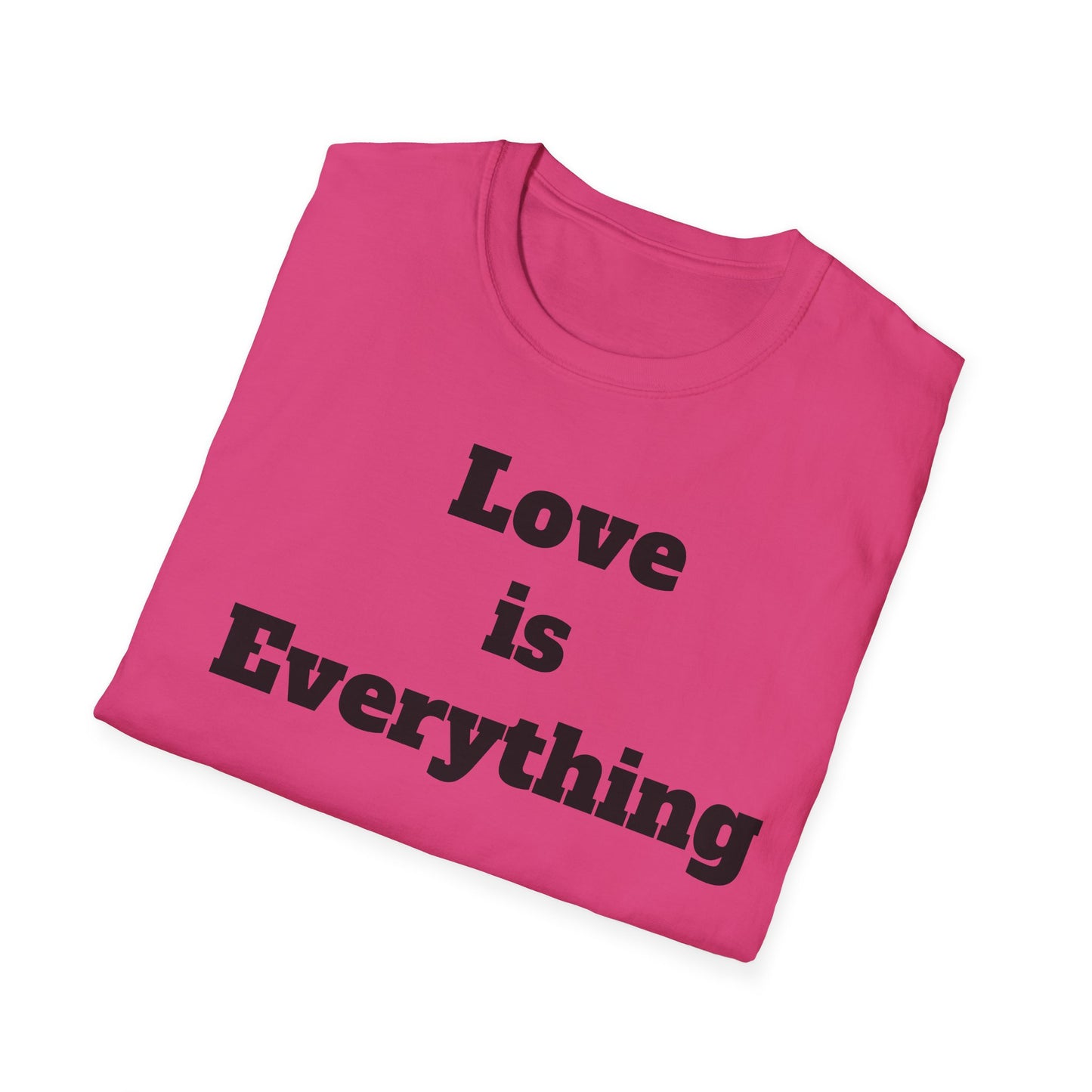 Love is Everything Unisex Softstyle T-Shirt, Casual Wear, Friendship Gift, [...]
