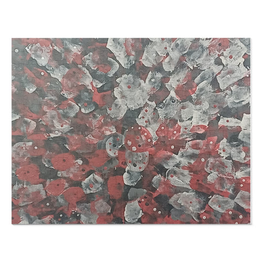 Red Blitz Jigsaw Puzzle 30-2000 pieces.