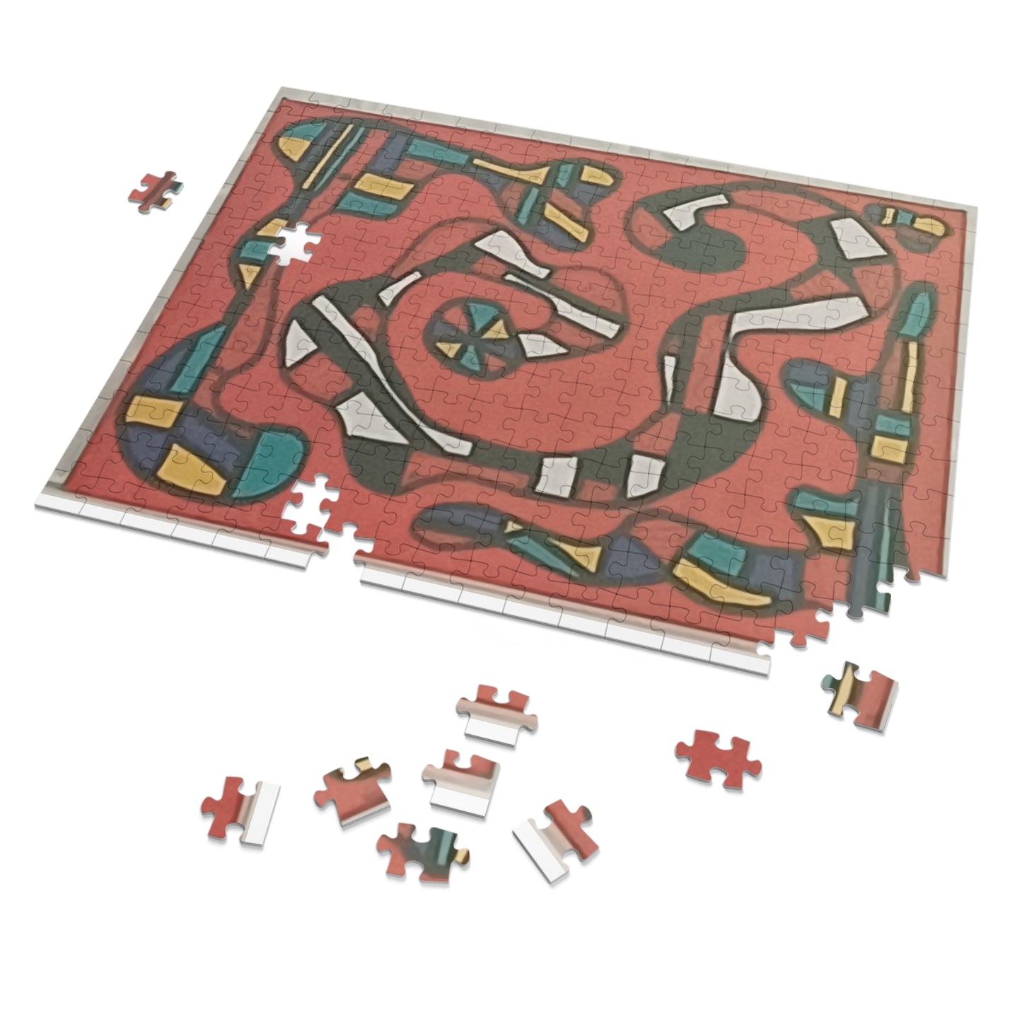 Snake Escapes Jigsaw Puzzle 30-2000 pieces.