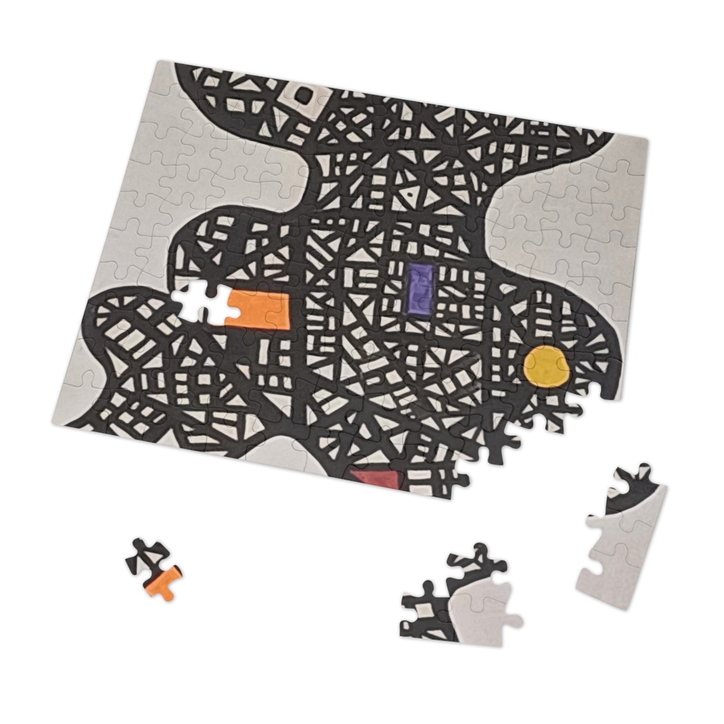 Abstract Design Jigsaw Puzzle with Tin, 30 - 2000 pieces