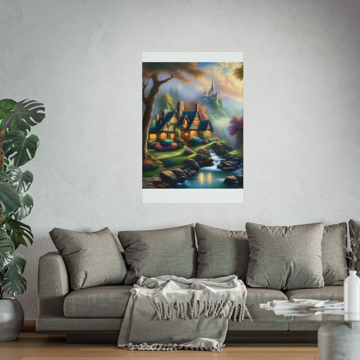 Cozy Cottage 1 Glicée Print.