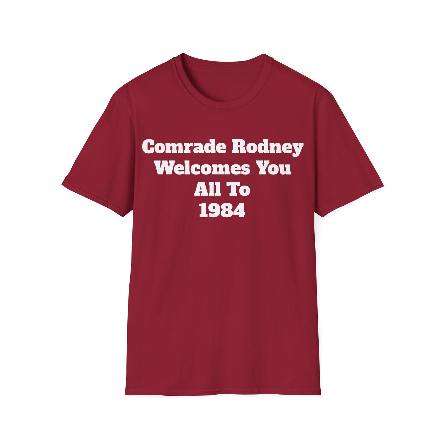 Comrade Rodney 1984 unisex T-shirt