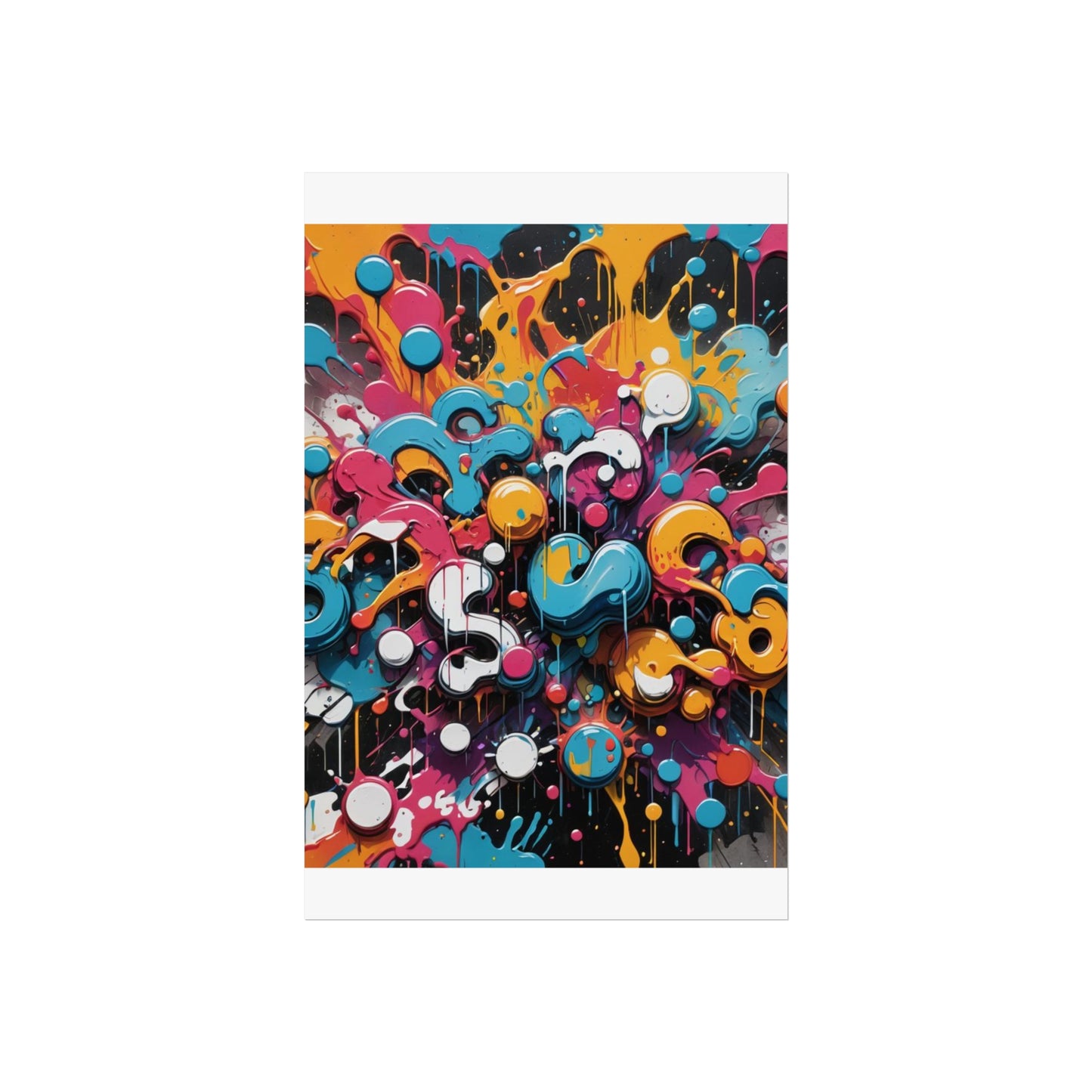 Street  Abstract Glicée Poster various sizes.