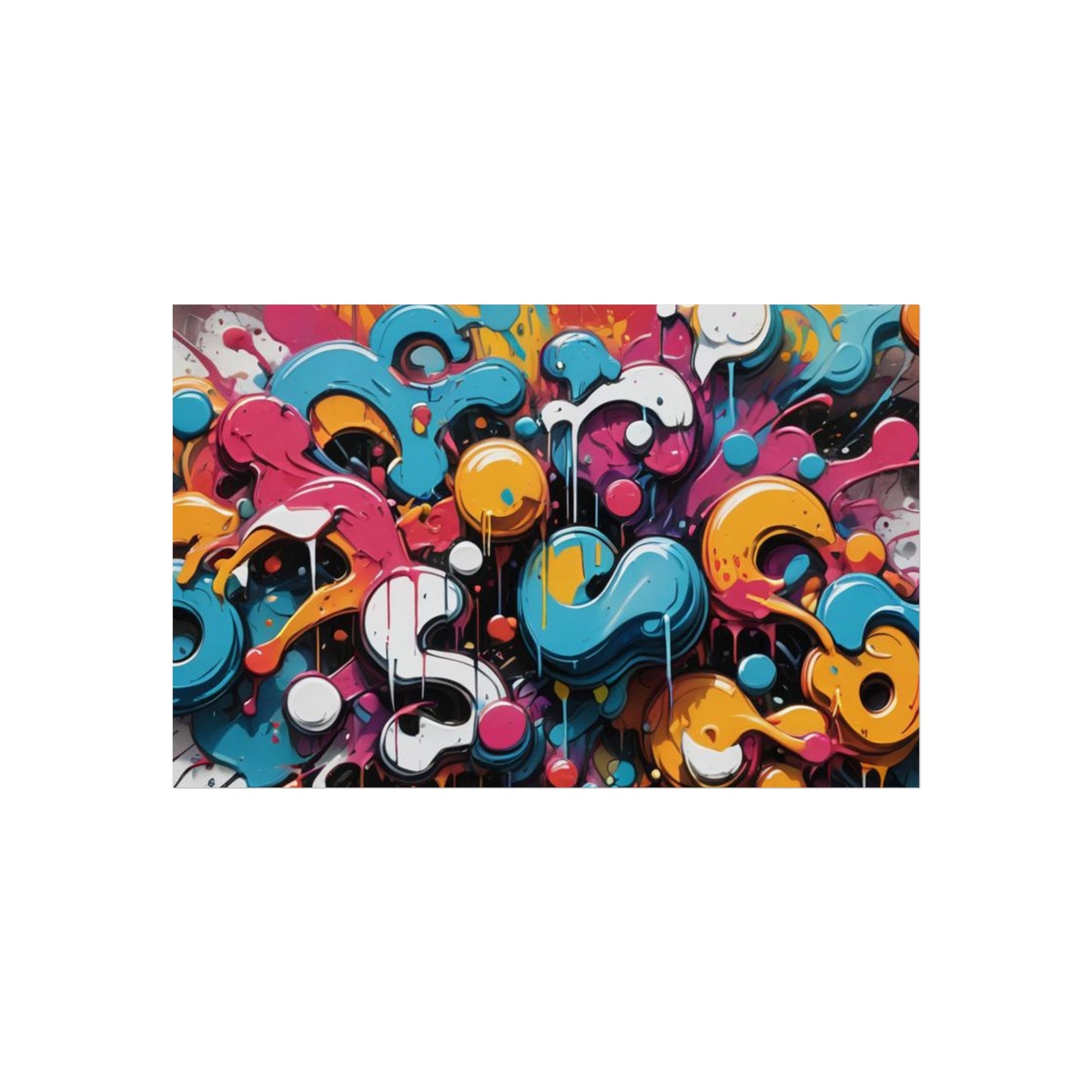 Street  Abstract Glicée Poster various sizes.