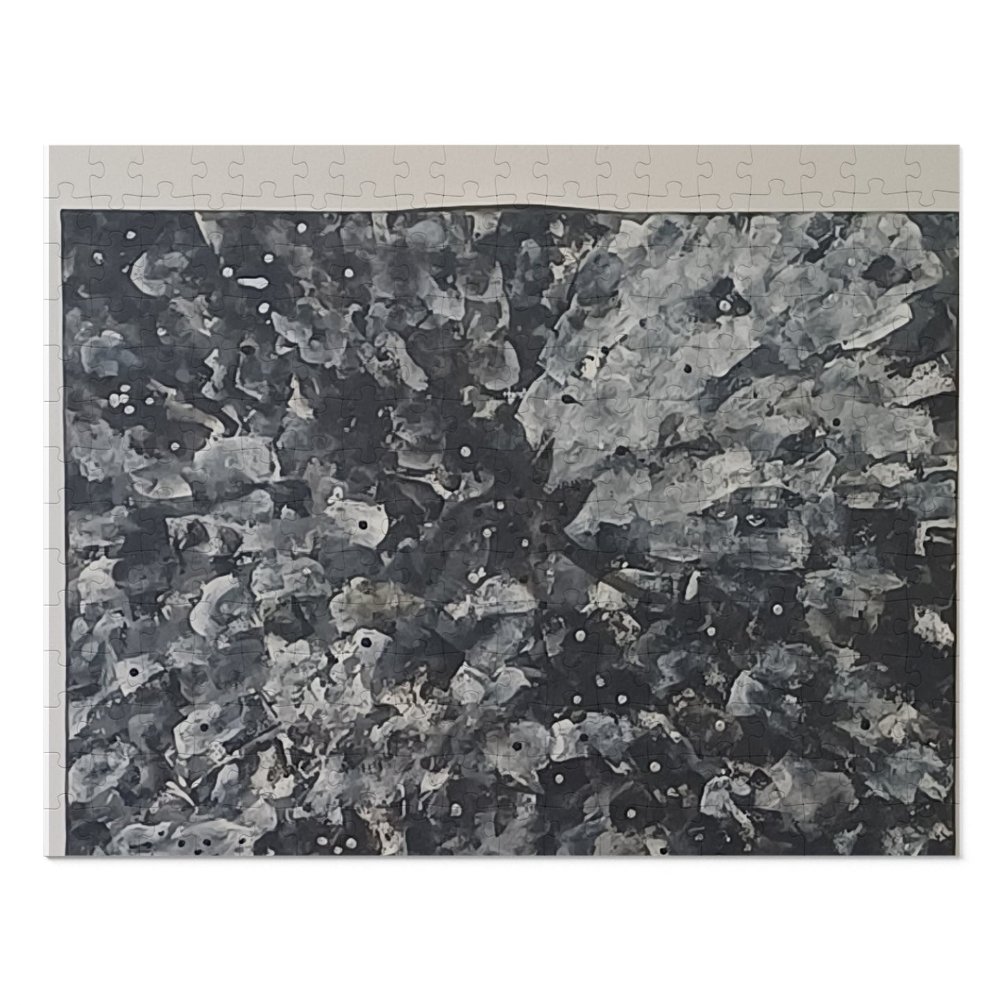 BLACK 6 variants upto 2000 piece Abstract Jigsaw Puzzle with Tin.