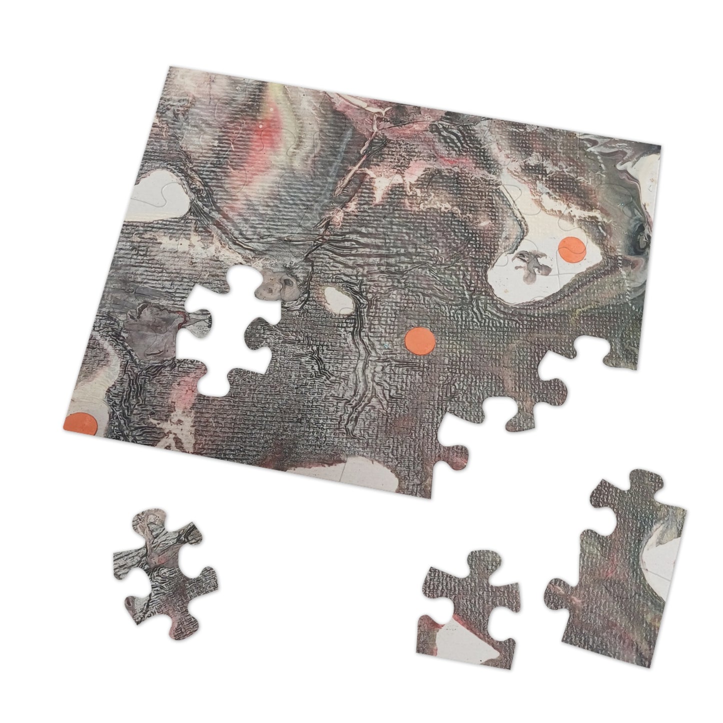 AUTUMN  ABSTRACT Jigsaw Puzzle with Tin  6 variants upto 2000 pieces