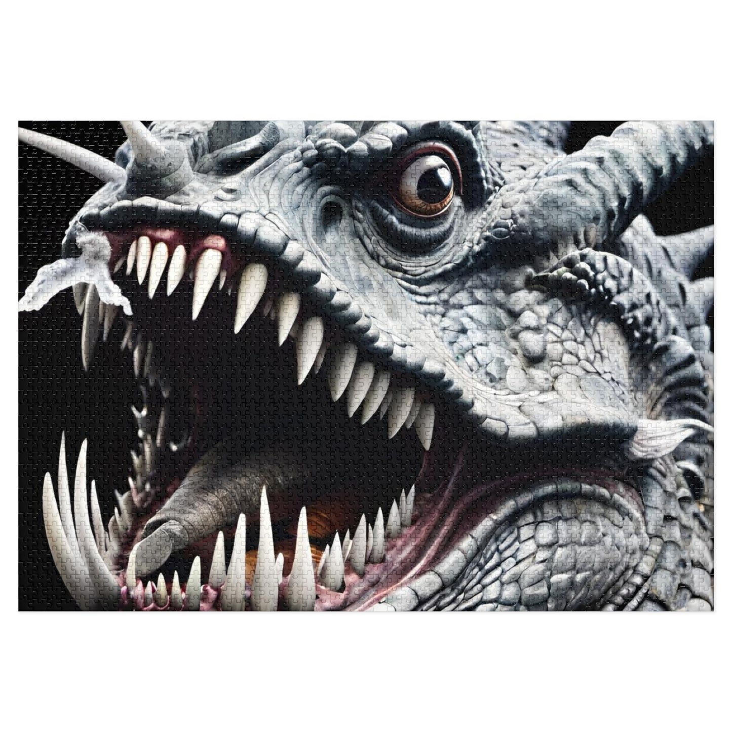 Smiling Dragon Jigsaw Puzzle with Tin 30-2000 pieces.