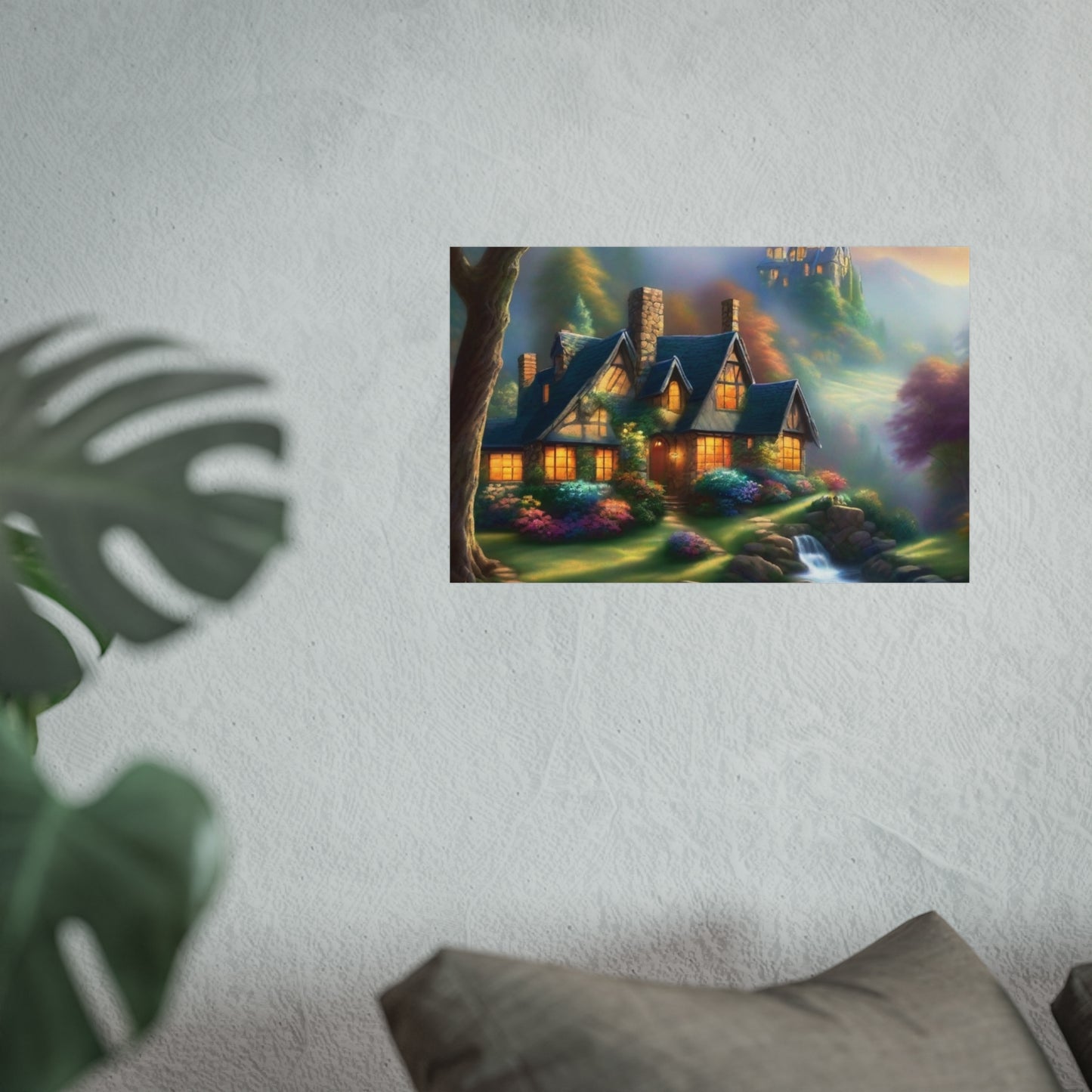 Cozy Cottage 1 Glicée Print.