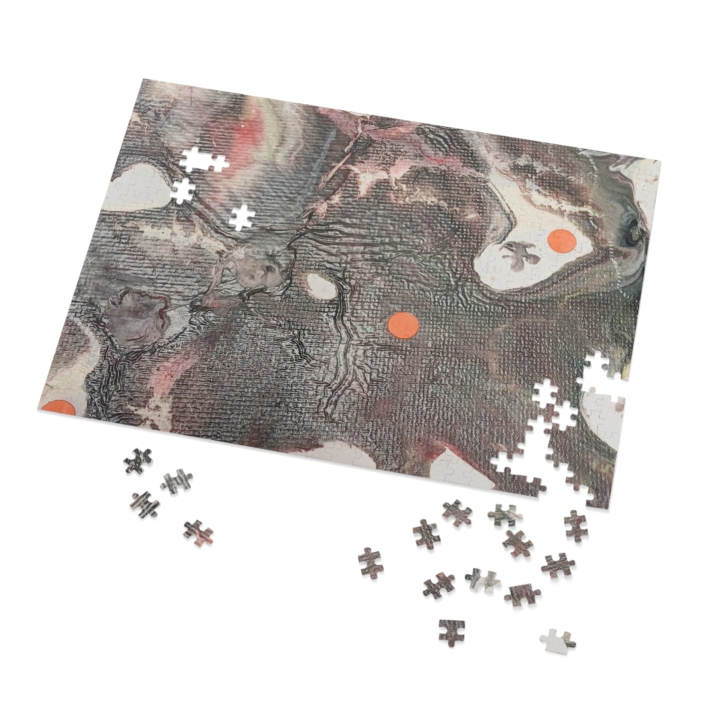 AUTUMN  ABSTRACT Jigsaw Puzzle with Tin  6 variants upto 2000 pieces