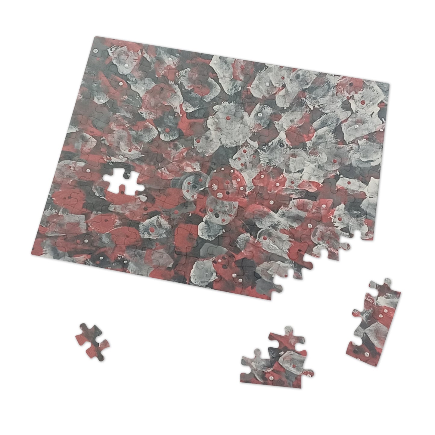 Red Blitz Jigsaw Puzzle 30-2000 pieces.