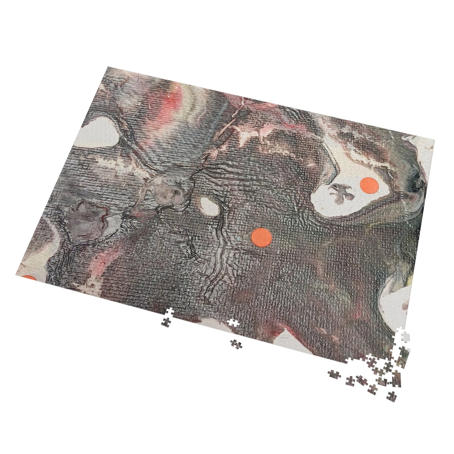 AUTUMN  ABSTRACT Jigsaw Puzzle with Tin  6 variants upto 2000 pieces