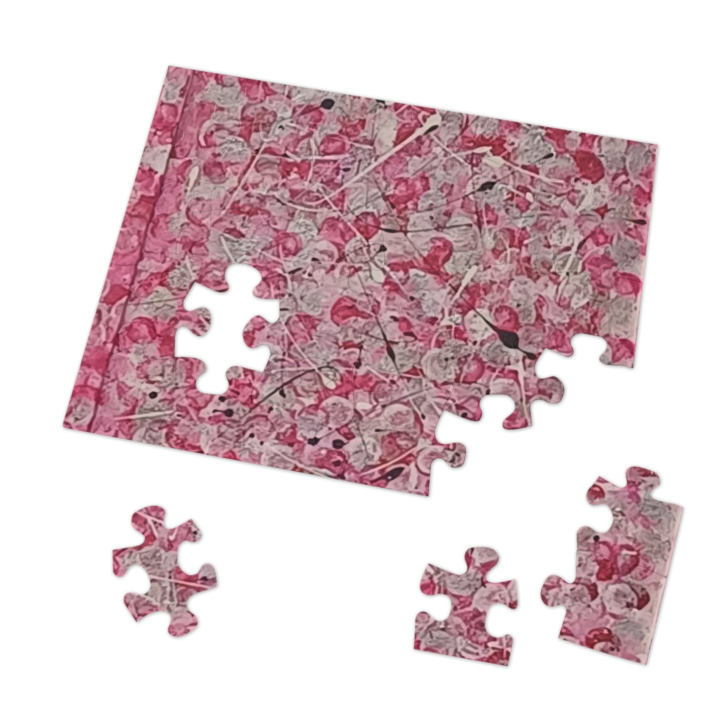 Pink Blitz Colorful Puzzle with Tin - 30 - 2000 pieces