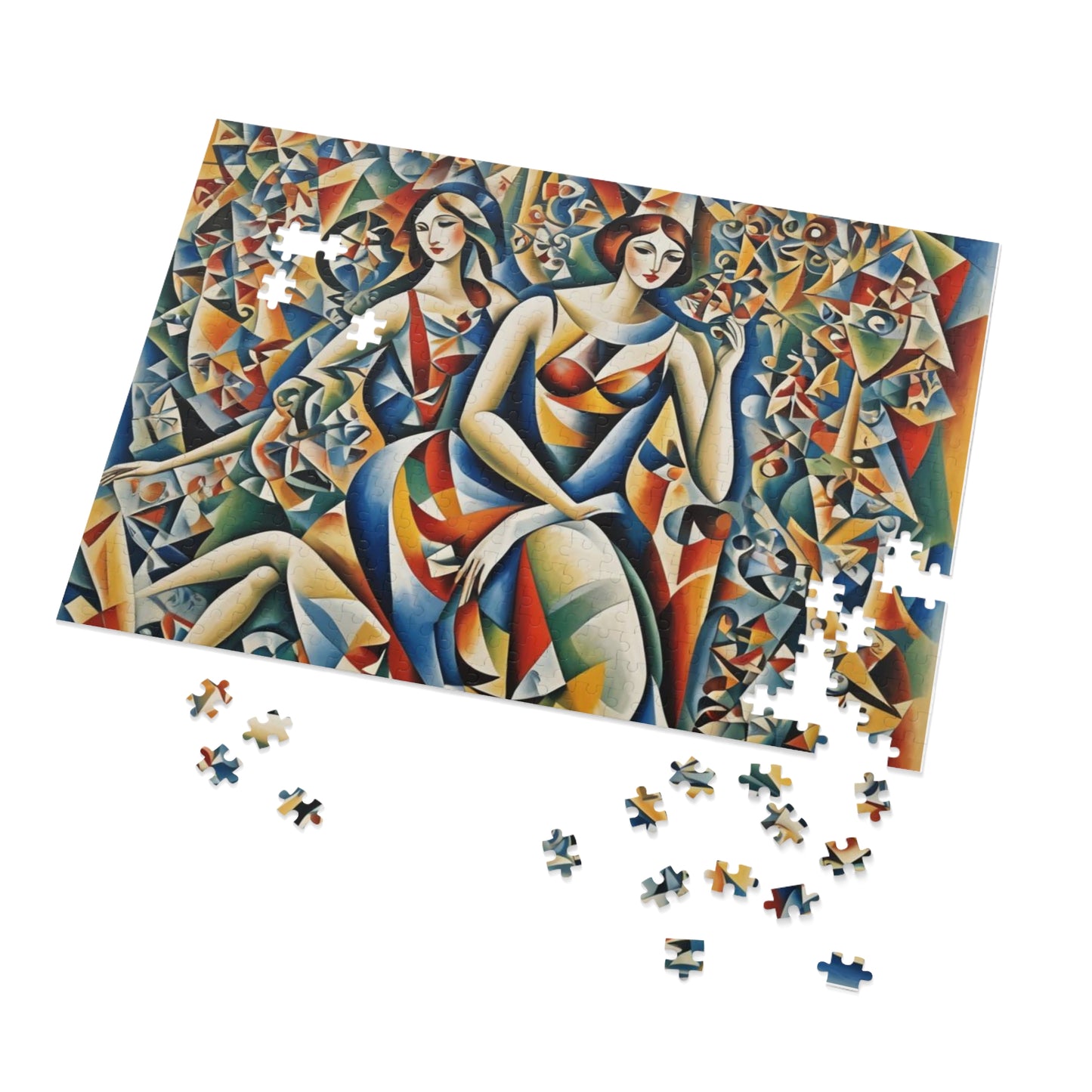 Cuboid 2 ladies Puzzle. Various sizes.
