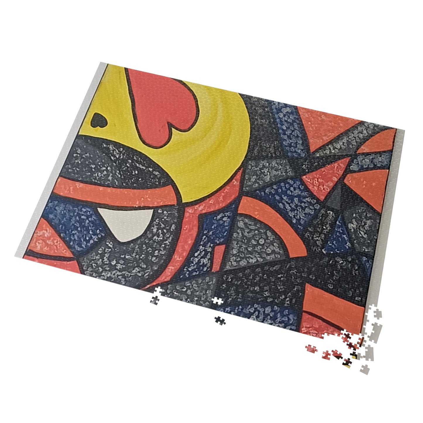 2 HEARTS  30 - 2000 pieces Abstract Puzzle in Tin.