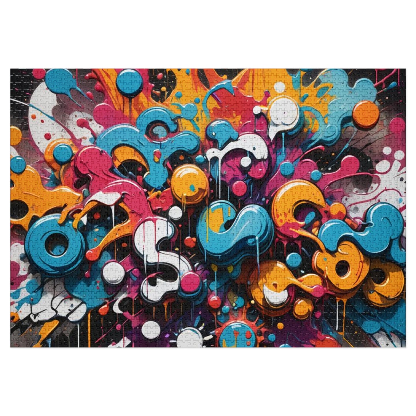 Street  Abstract  Puzzle with Tin