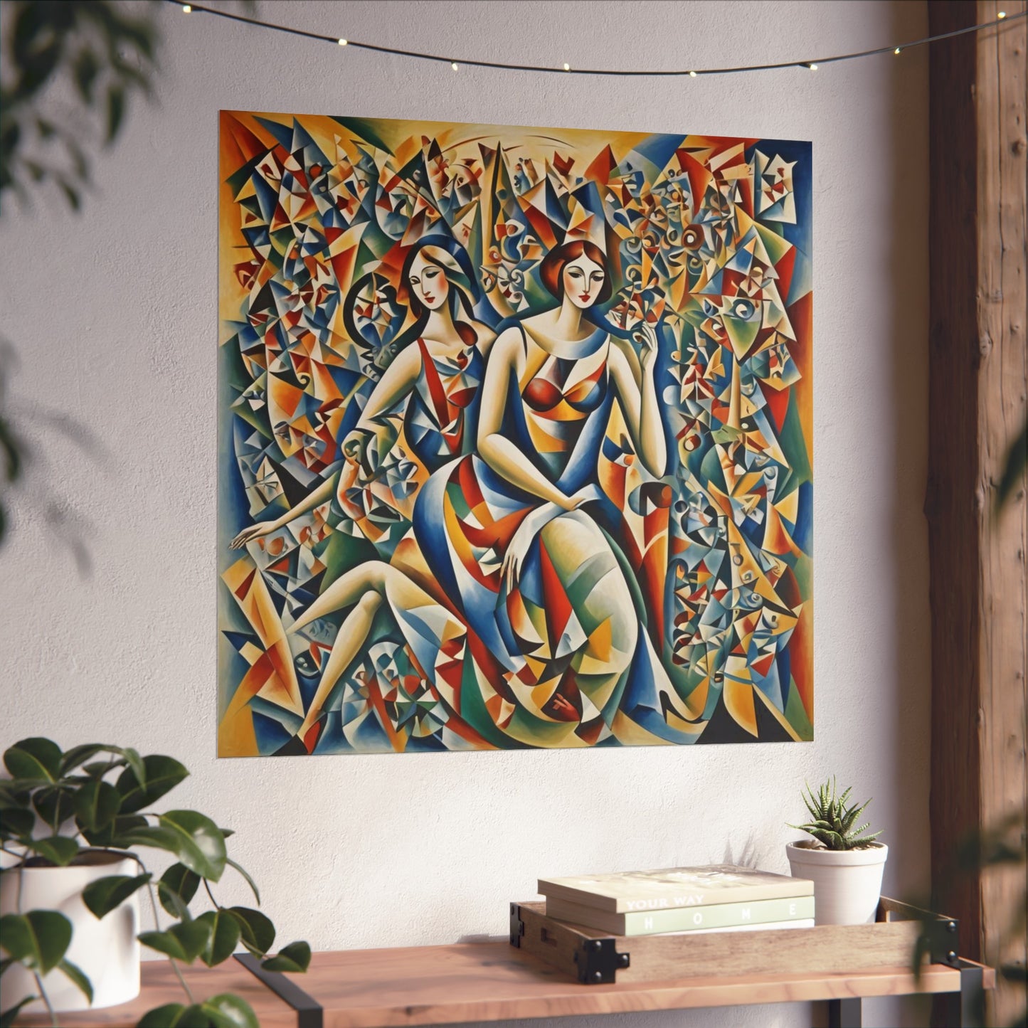 Colorful Abstract Fine Art Posters, Modern Wall Decor, Art Prints, Framed [...]