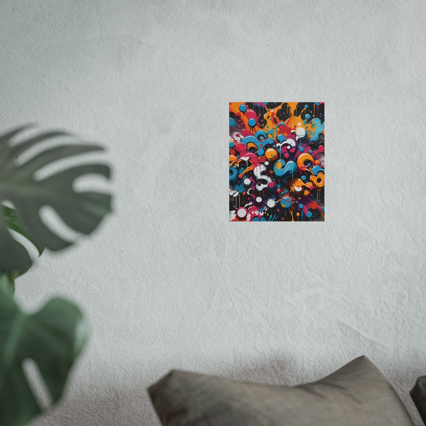 Street  Abstract Glicée Poster various sizes.