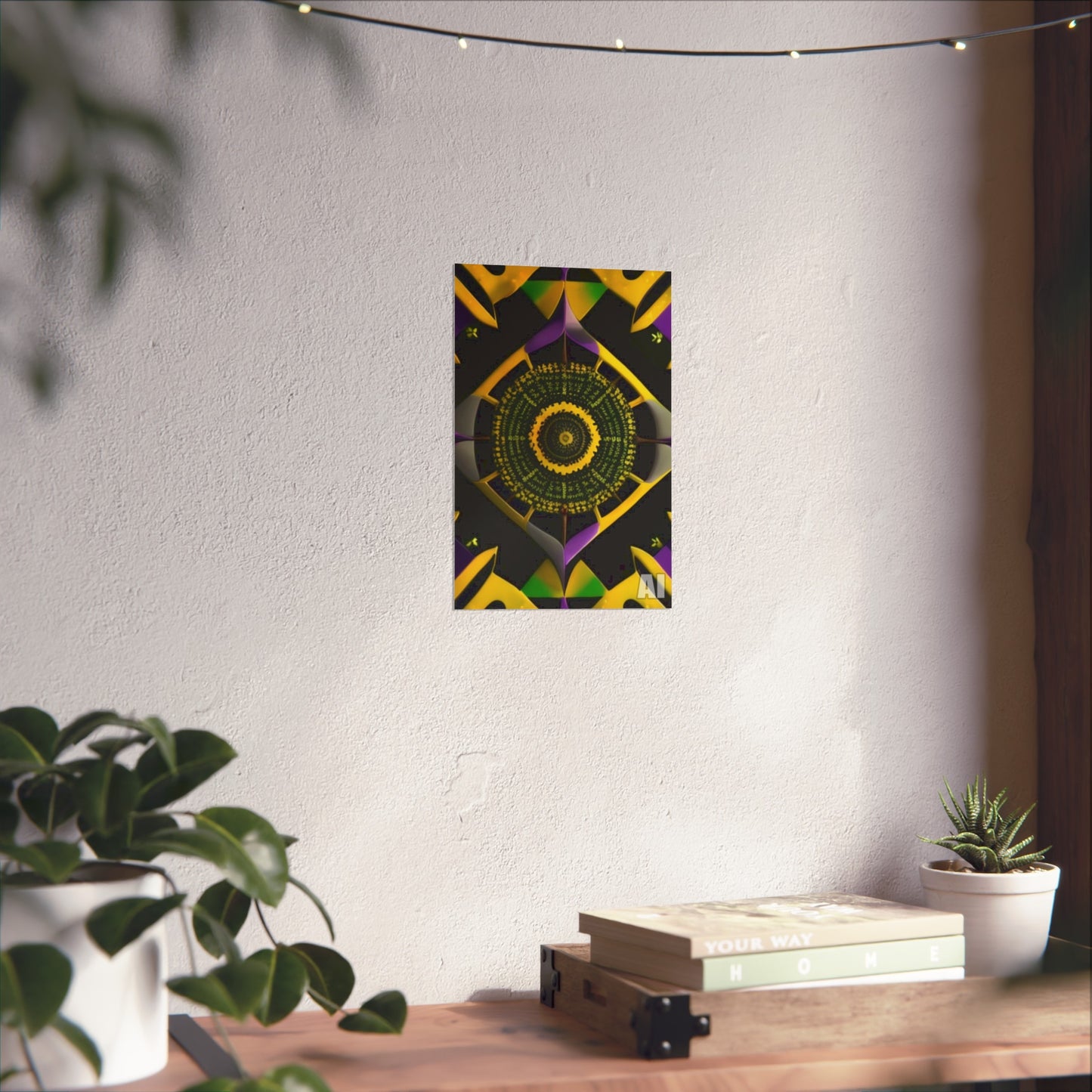 Vibrant Square Fine Art Prints.