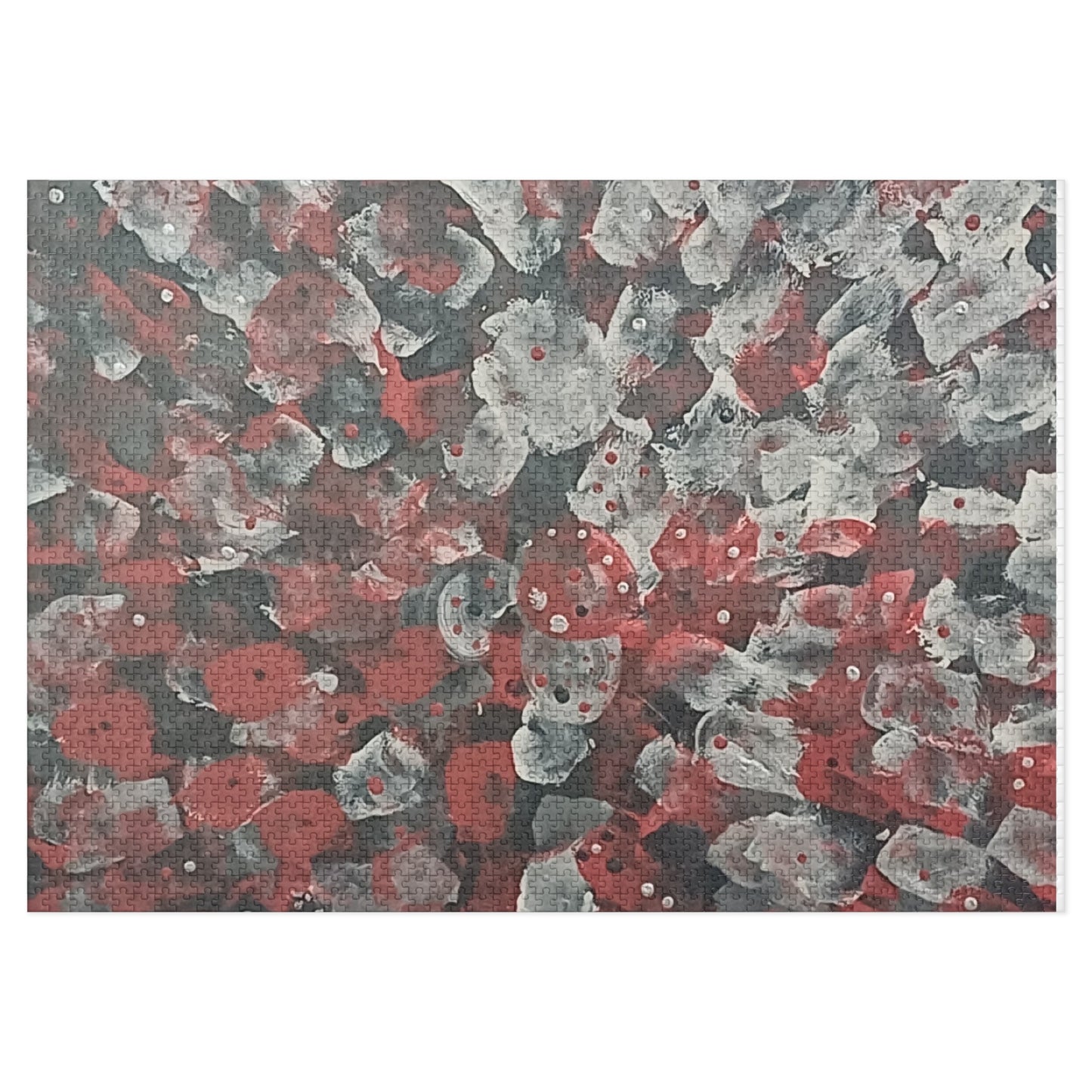 Red Blitz Jigsaw Puzzle 30-2000 pieces.