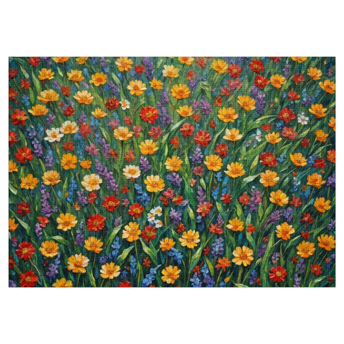 In Bloom Jigsaw Puzzle with Tin.