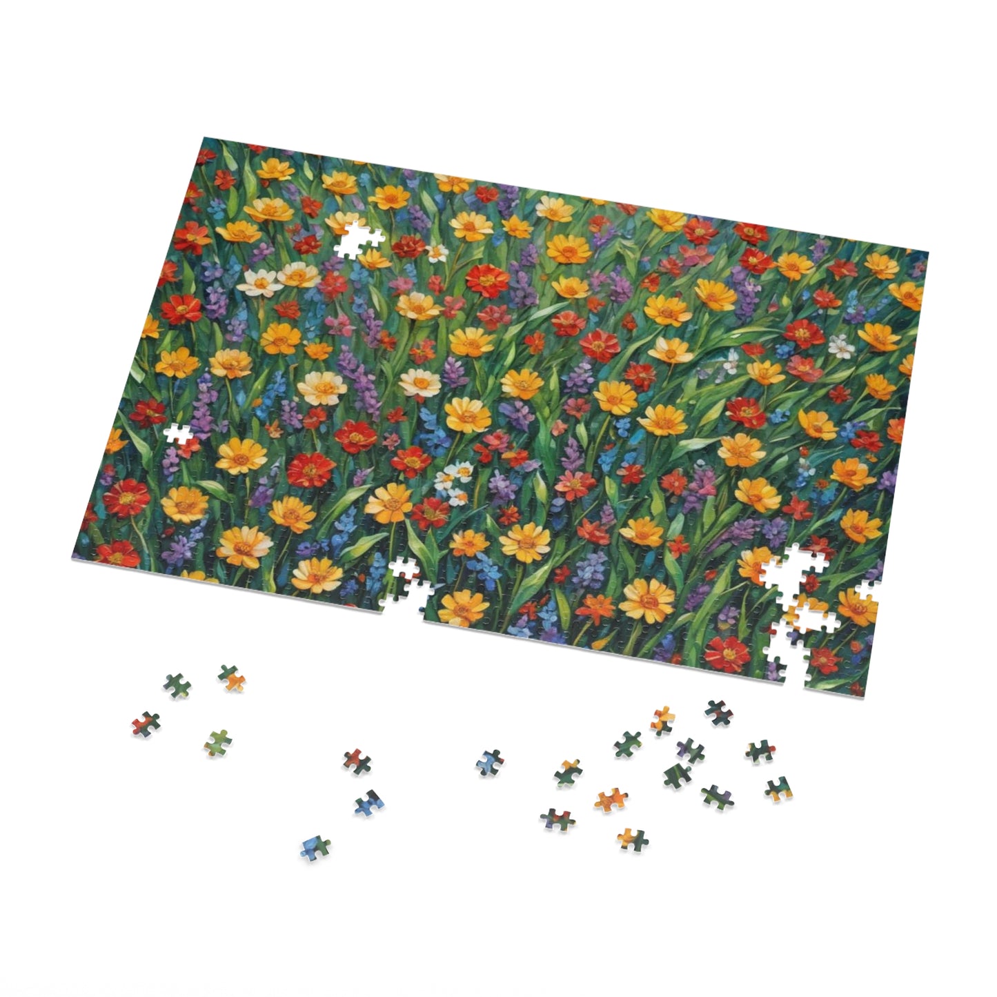 In Bloom Jigsaw Puzzle with Tin.