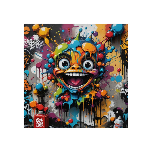 Vibrant Urban Art Print, Colorful Wall Decor, Graffiti Art Poster, Modern [...]