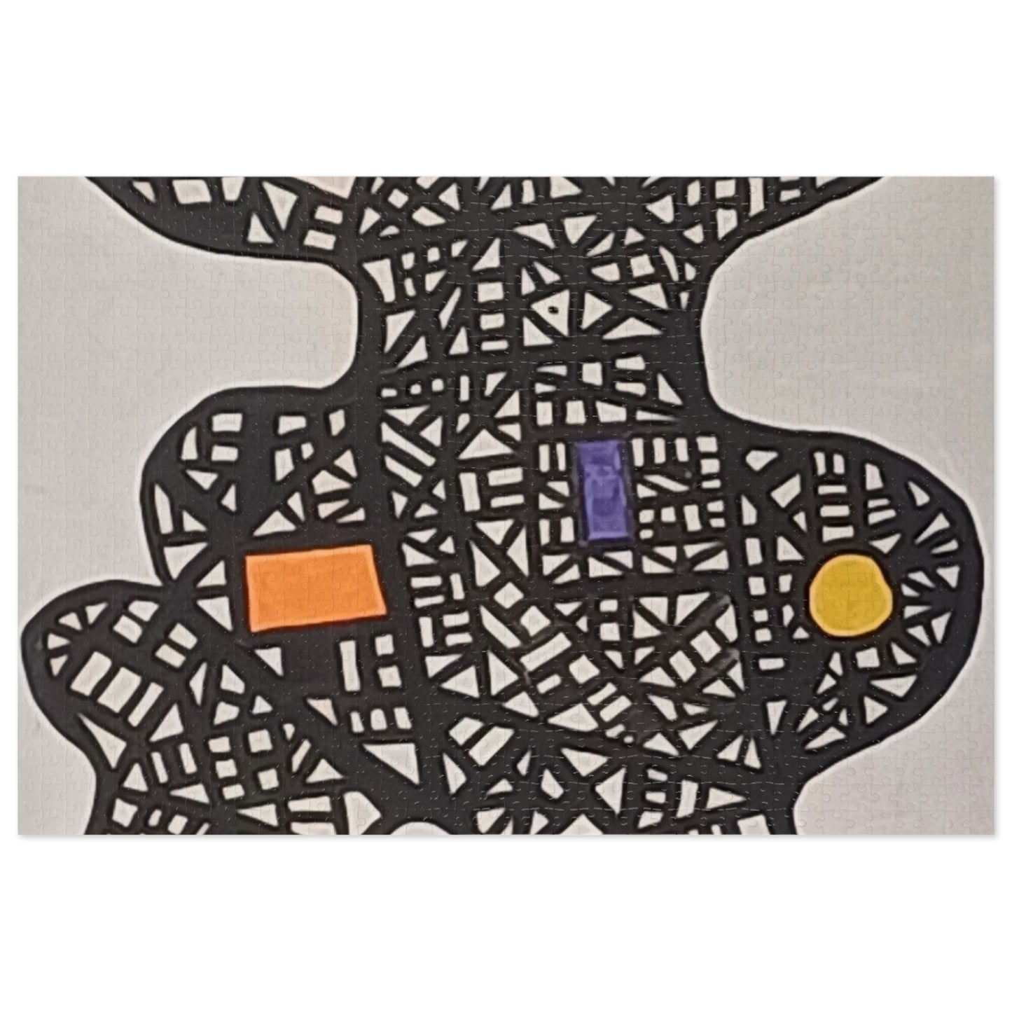 Abstract Design Jigsaw Puzzle with Tin, 30 - 2000 pieces