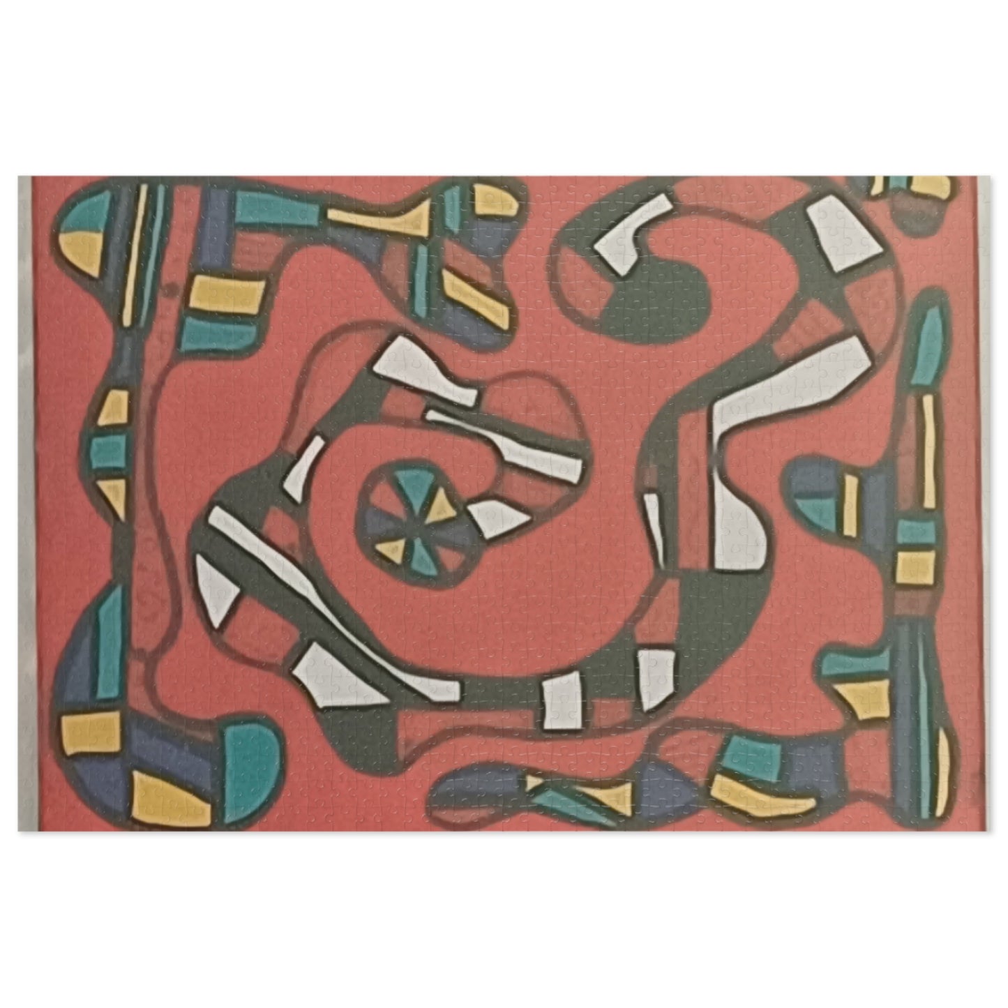 Snake Escapes Jigsaw Puzzle 30-2000 pieces.