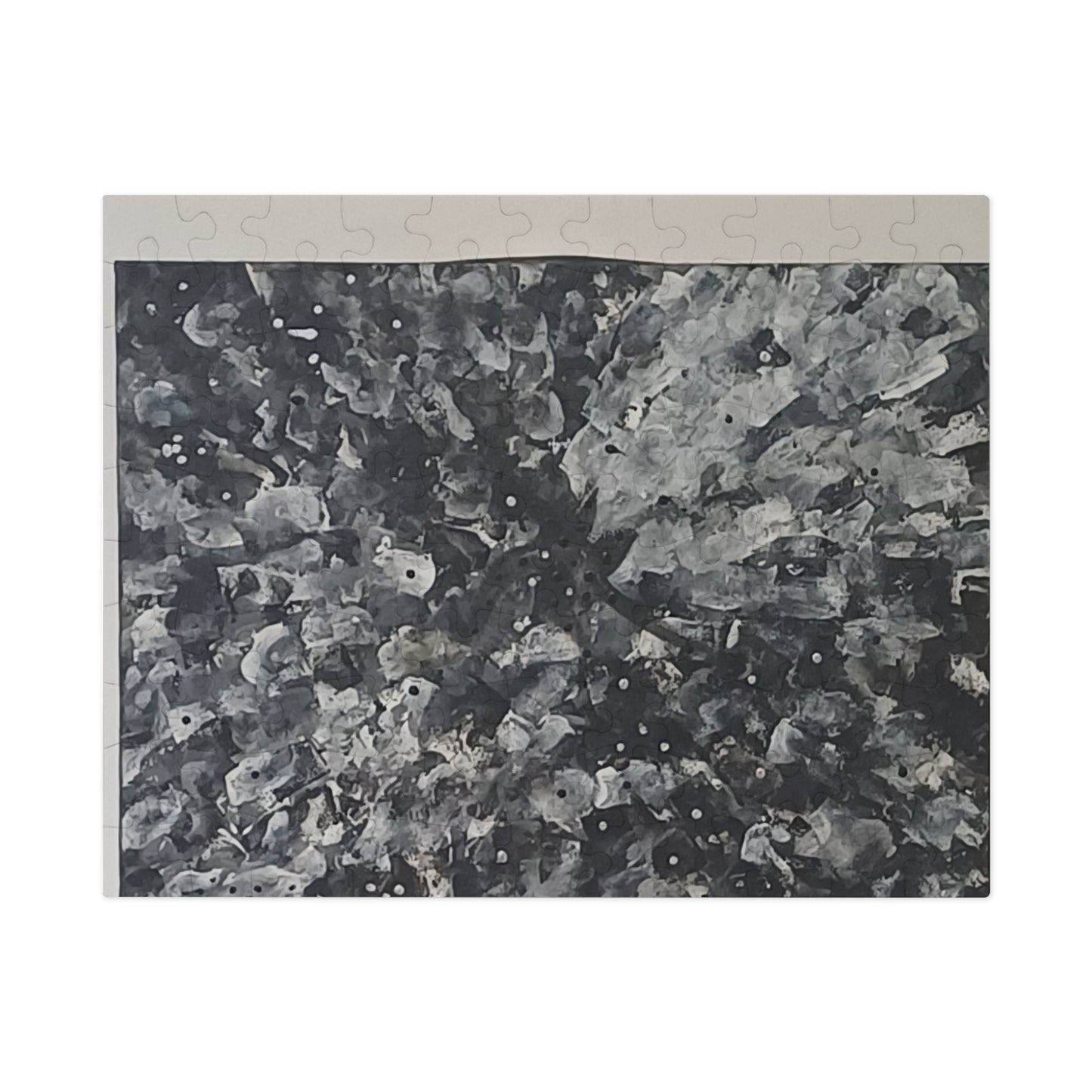 BLACK 6 variants upto 2000 piece Abstract Jigsaw Puzzle with Tin.