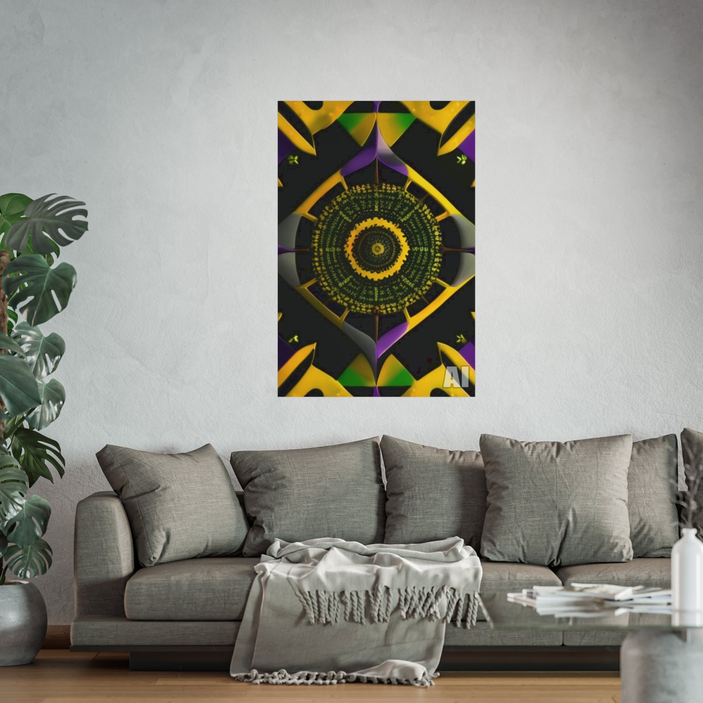 Vibrant Square Fine Art Prints.