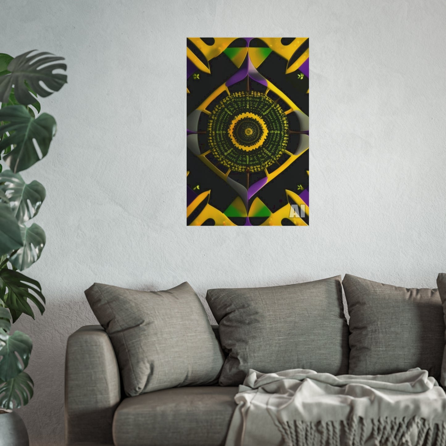 Vibrant Square Fine Art Prints.