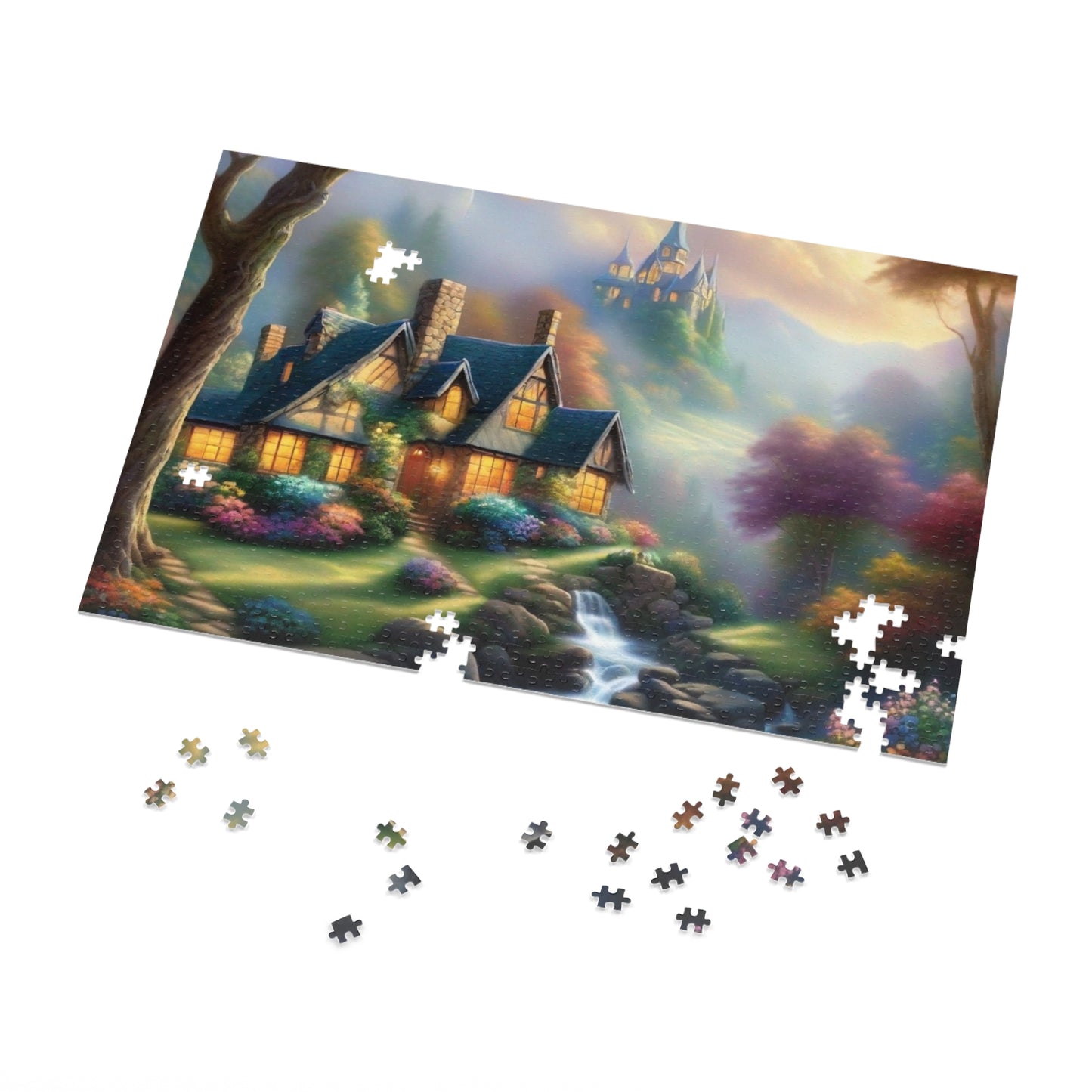 Cozy Cottage 1  Puzzle with Tin 30-2000 pieces