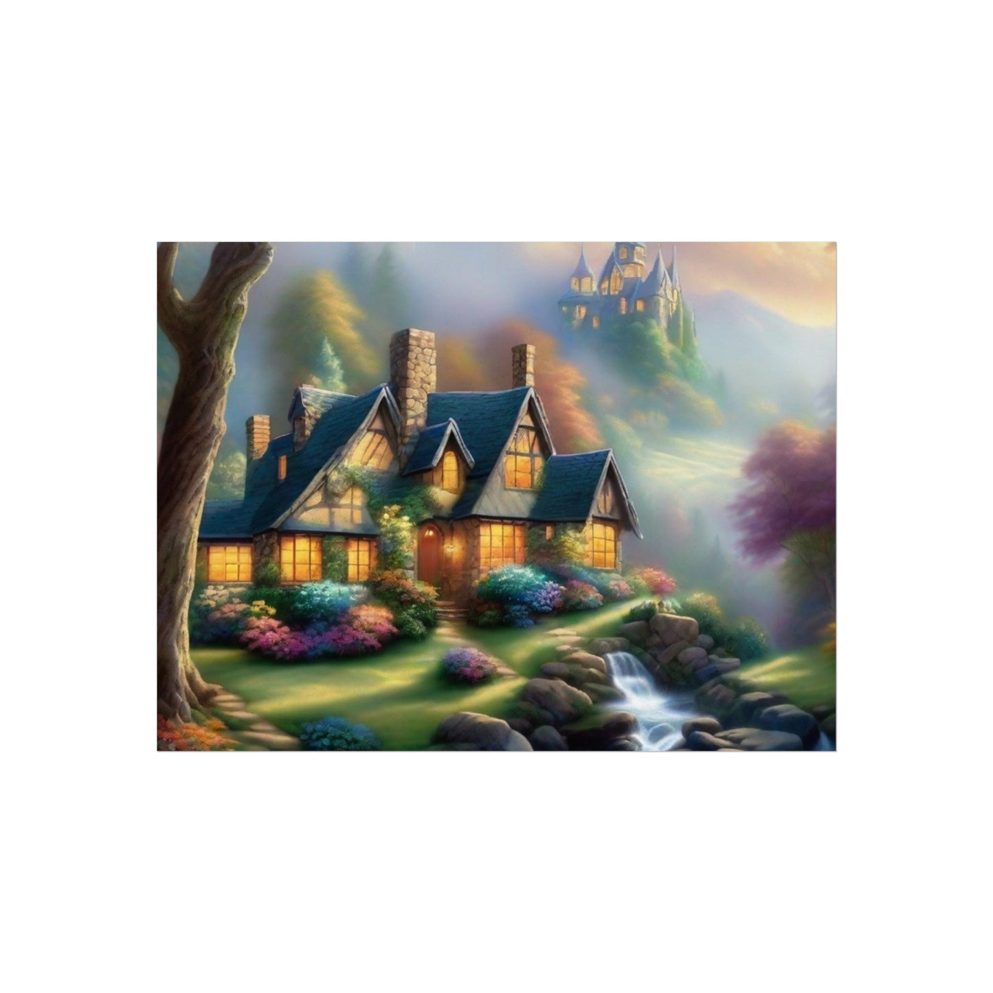 Cozy Cottage 1 Glicée Print.