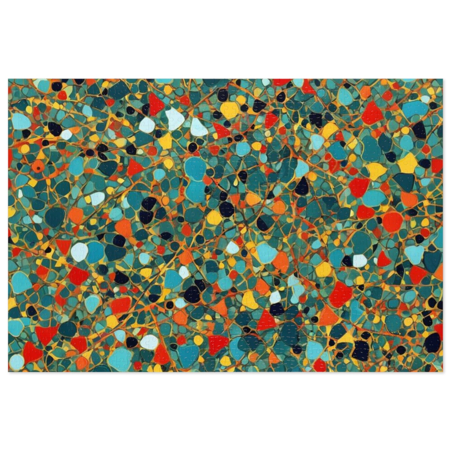 Jigsaw Puzzle with Tin