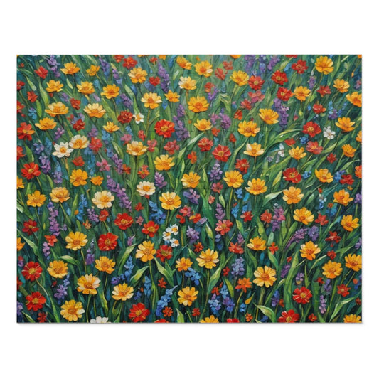 In Bloom Jigsaw Puzzle with Tin.