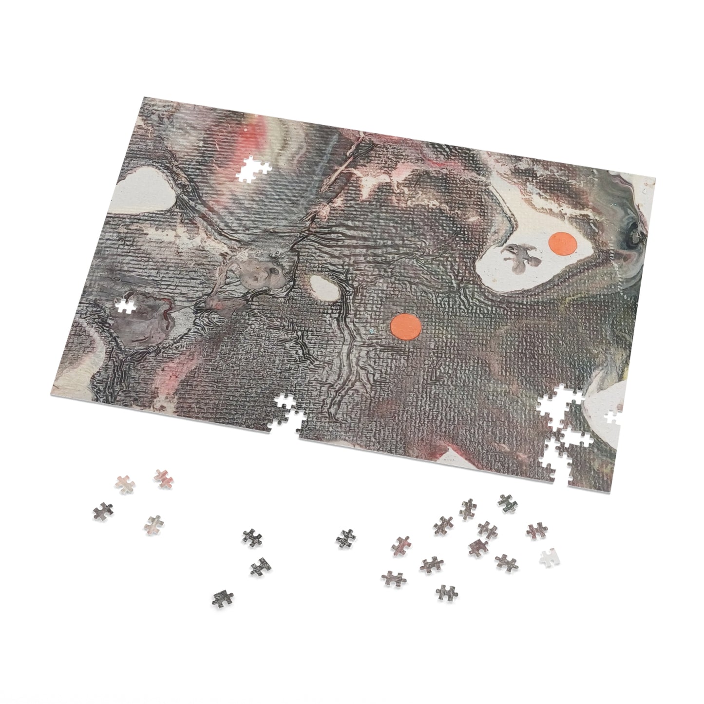 AUTUMN  ABSTRACT Jigsaw Puzzle with Tin  6 variants upto 2000 pieces