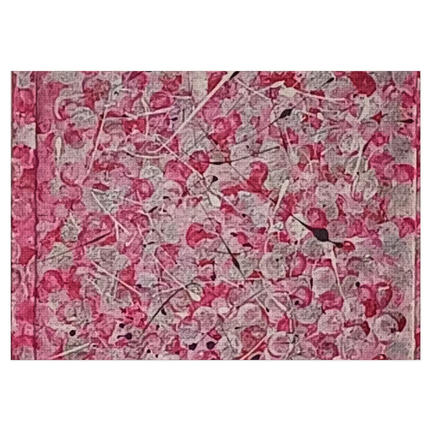 Pink Blitz Colorful Puzzle with Tin - 30 - 2000 pieces